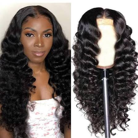 Loose Wave human hair wig