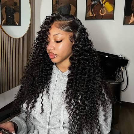 Deep Wave human hair wig